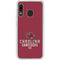 University of South Carolina Gamecocks Red Galaxy A20 Clear Case