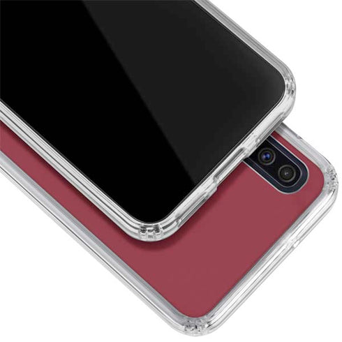 University of South Carolina Gamecocks Red Galaxy A50 Clear Case