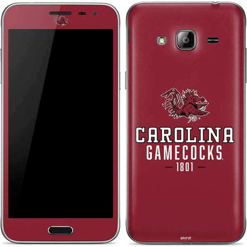 University of South Carolina Gamecocks Red Galaxy J3 Skin