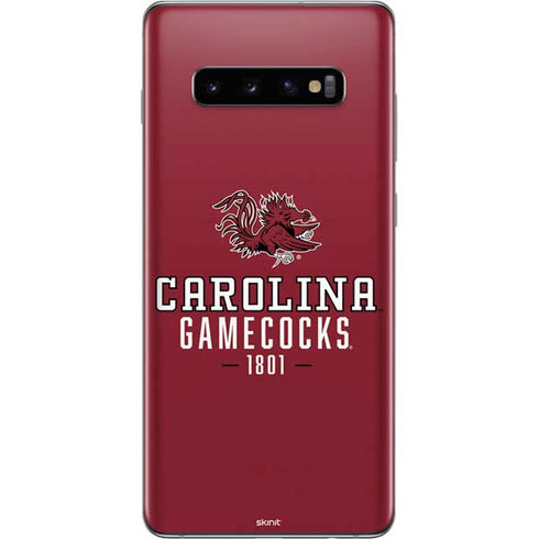 University of South Carolina Gamecocks Red Galaxy S10 Plus Skin