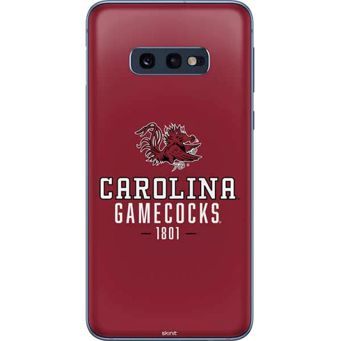 University of South Carolina Gamecocks Red Galaxy S10e Skin
