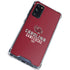 University of South Carolina Gamecocks Red Galaxy S20 FE Clear Case