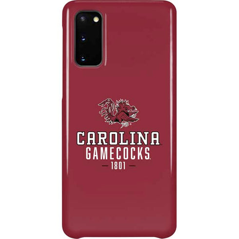 University of South Carolina Gamecocks Red Galaxy S20 Lite Case