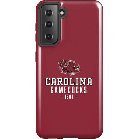 University of South Carolina Gamecocks Red Galaxy S21 5G Pro Case