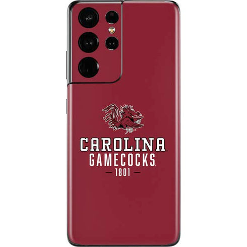University of South Carolina Gamecocks Red Galaxy S21 Ultra 5G Skin
