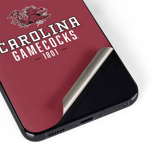 University of South Carolina Gamecocks Red Galaxy S22 Plus Skin