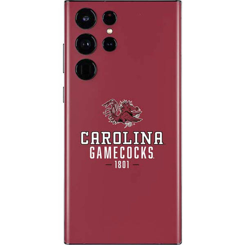 University of South Carolina Gamecocks Red Galaxy S22 Ultra Skin