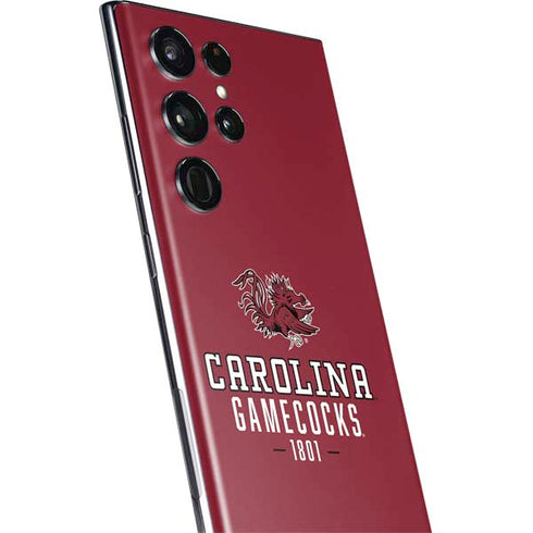 University of South Carolina Gamecocks Red Galaxy S22 Ultra Skin