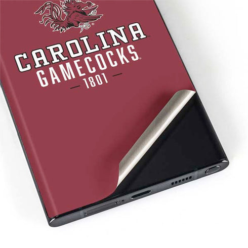 University of South Carolina Gamecocks Red Galaxy S22 Ultra Skin