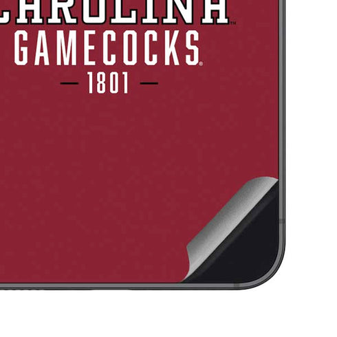 University of South Carolina Gamecocks Red Galaxy S23 FE Skin