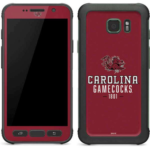 University of South Carolina Gamecocks Red Galaxy S7 Active Skin
