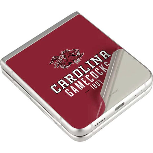 University of South Carolina Gamecocks Red Galaxy Z Flip3 5G Skin