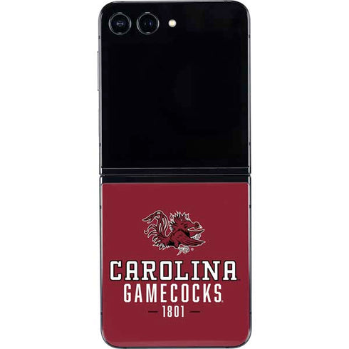 University of South Carolina Gamecocks Red Galaxy Z Flip5 5G Skin