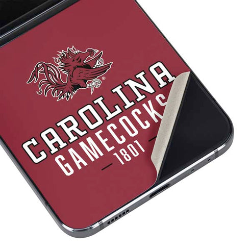 University of South Carolina Gamecocks Red Galaxy Z Flip5 5G Skin