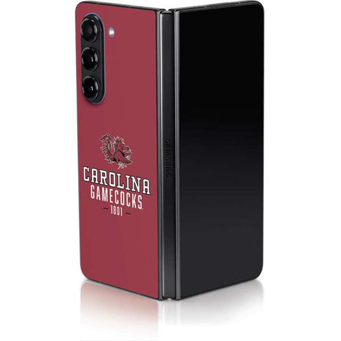 University of South Carolina Gamecocks Red Galaxy Z Fold5 5G Skin