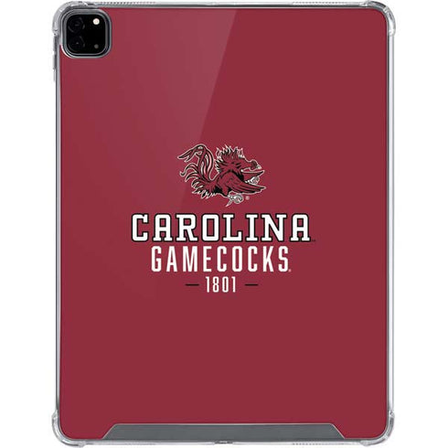 University of South Carolina Gamecocks Red iPad Pro 12.9in (2020) Clear Case