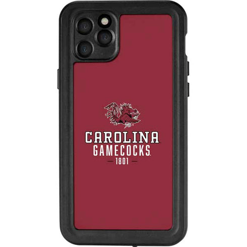 University of South Carolina Gamecocks Red iPhone 11 Pro Max Waterproof Case