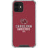 University of South Carolina Gamecocks Red iPhone 12 Clear Case