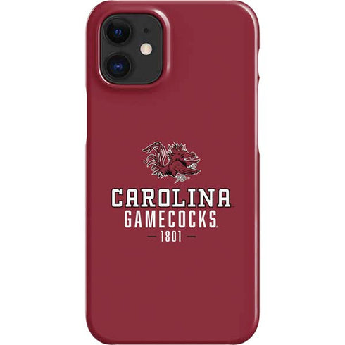 University of South Carolina Gamecocks Red iPhone 12 Mini Lite Case