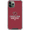 University of South Carolina Gamecocks Red iPhone 12 Pro Clear Case