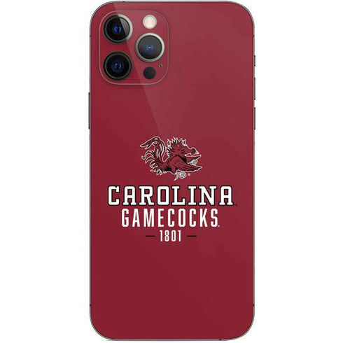 University of South Carolina Gamecocks Red iPhone 12 Pro Skin