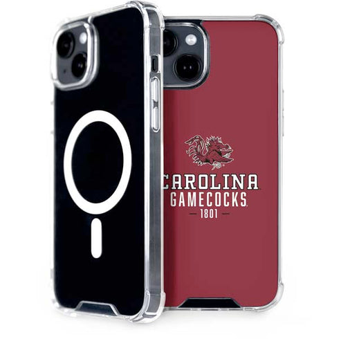 University of South Carolina Gamecocks Red iPhone 13 MagSafe Case