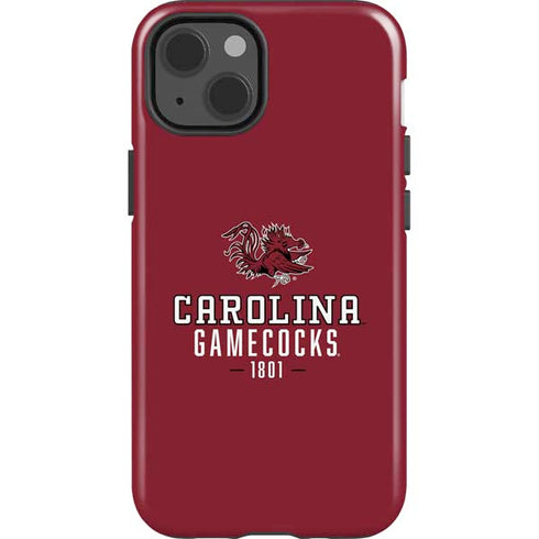 University of South Carolina Gamecocks Red iPhone 15 Impact Case
