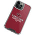 University of South Carolina Gamecocks Red iPhone 14 Pro Clear Case