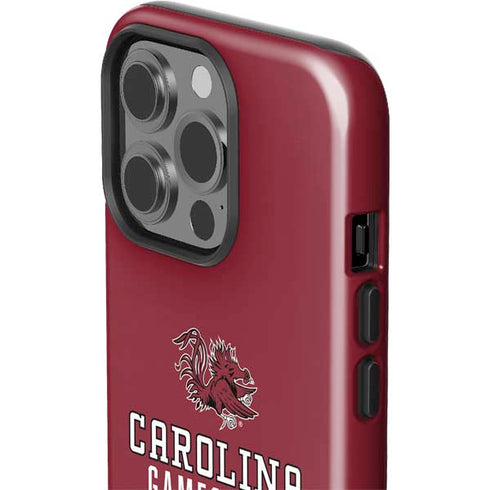 University of South Carolina Gamecocks Red iPhone 15 Pro Impact Case