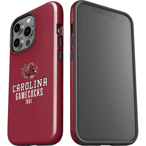 University of South Carolina Gamecocks Red iPhone 15 Pro Impact Case