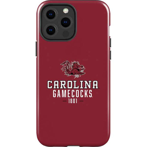 University of South Carolina Gamecocks Red iPhone 15 Pro Max Impact Case