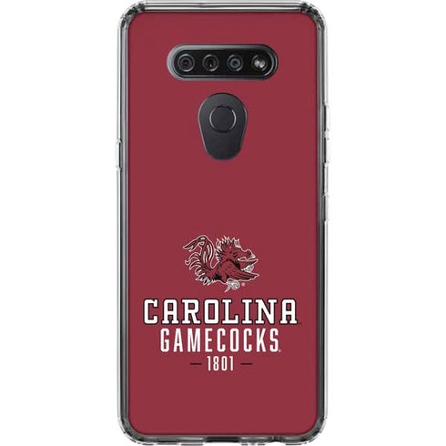 University of South Carolina Gamecocks Red LG K51/Q51 Clear Case