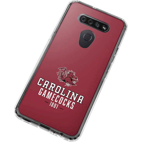 University of South Carolina Gamecocks Red LG K51/Q51 Clear Case