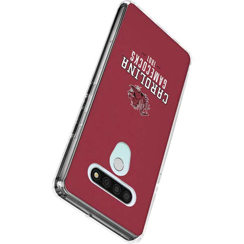 University of South Carolina Gamecocks Red LG Stylo 6 Clear Case