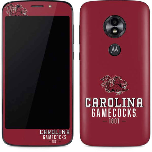 University of South Carolina Gamecocks Red Moto E5 Play Skin
