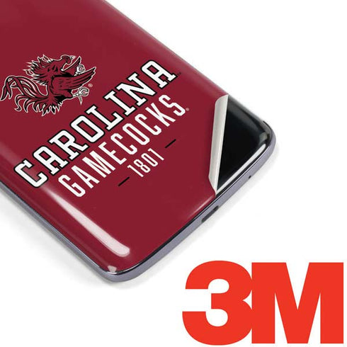 University of South Carolina Gamecocks Red Moto E5 Plus Skin