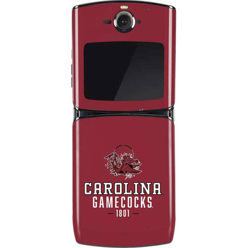 University of South Carolina Gamecocks Red Motorola RAZR Skin