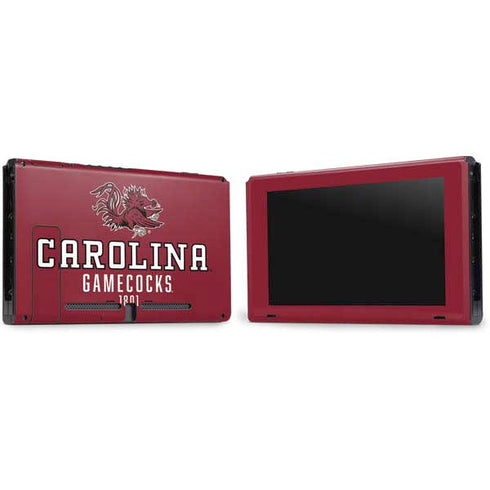 University of South Carolina Gamecocks Red Nintendo Switch Bundle Skin