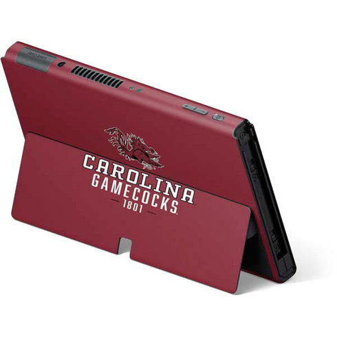 University of South Carolina Gamecocks Red Nintendo Switch OLED (2021) Skin