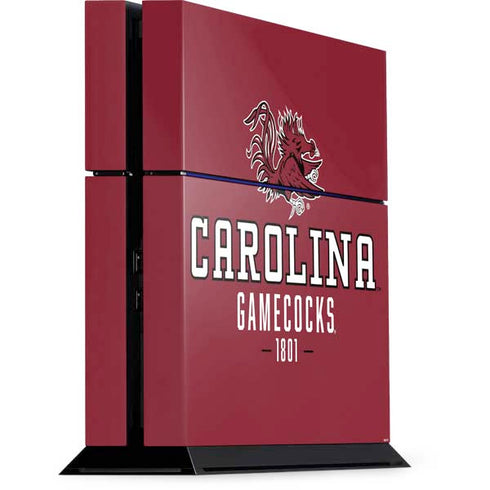 University of South Carolina Gamecocks Red PS4 Console Skin