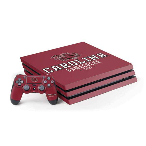 University of South Carolina Gamecocks Red PS4 Pro Bundle Skin
