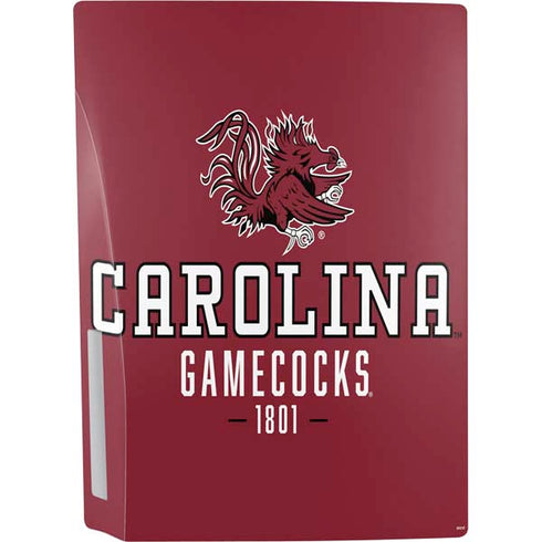 University of South Carolina Gamecocks Red PS5 Console Skin
