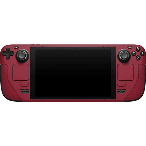 University of South Carolina Gamecocks Red Steam Deck Handheld Gaming Computer Skin