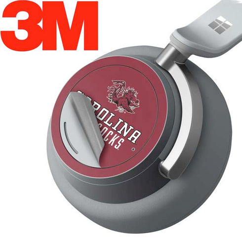 University of South Carolina Gamecocks Red Surface Headphones Skin