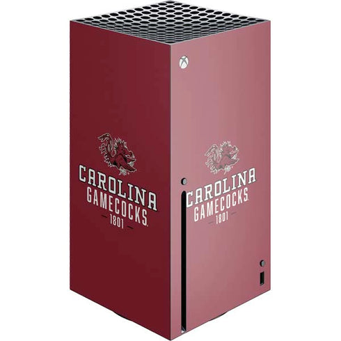 University of South Carolina Gamecocks Red Xbox Series X Console Skin