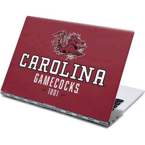 University of South Carolina Gamecocks Red Yoga 910 2-in-1 14in Touch-Screen Skin