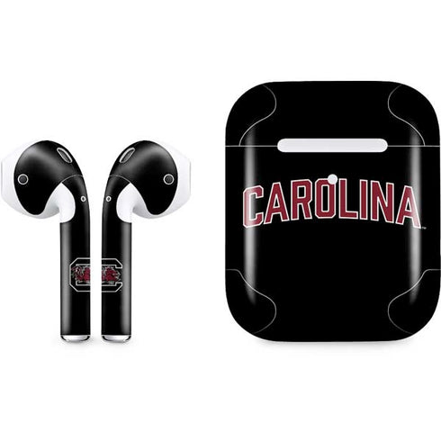 University of South Carolina Athletic Text & Logo Apple AirPods 2 Skin