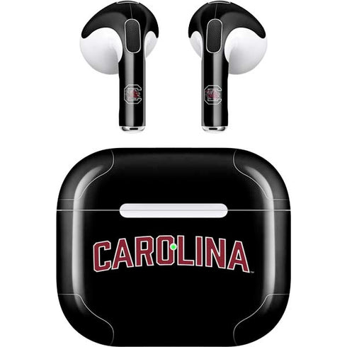 University of South Carolina Athletic Text & Logo Apple AirPods (3rd Gen 2021) Skin