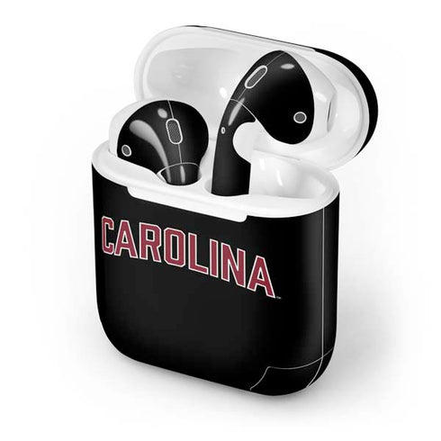 University of South Carolina Athletic Text & Logo Apple AirPods Skin