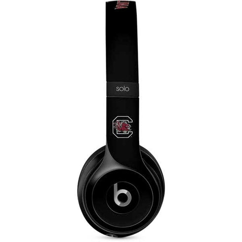 University of South Carolina Athletic Text & Logo Beats Solo 2 Wired Skin
